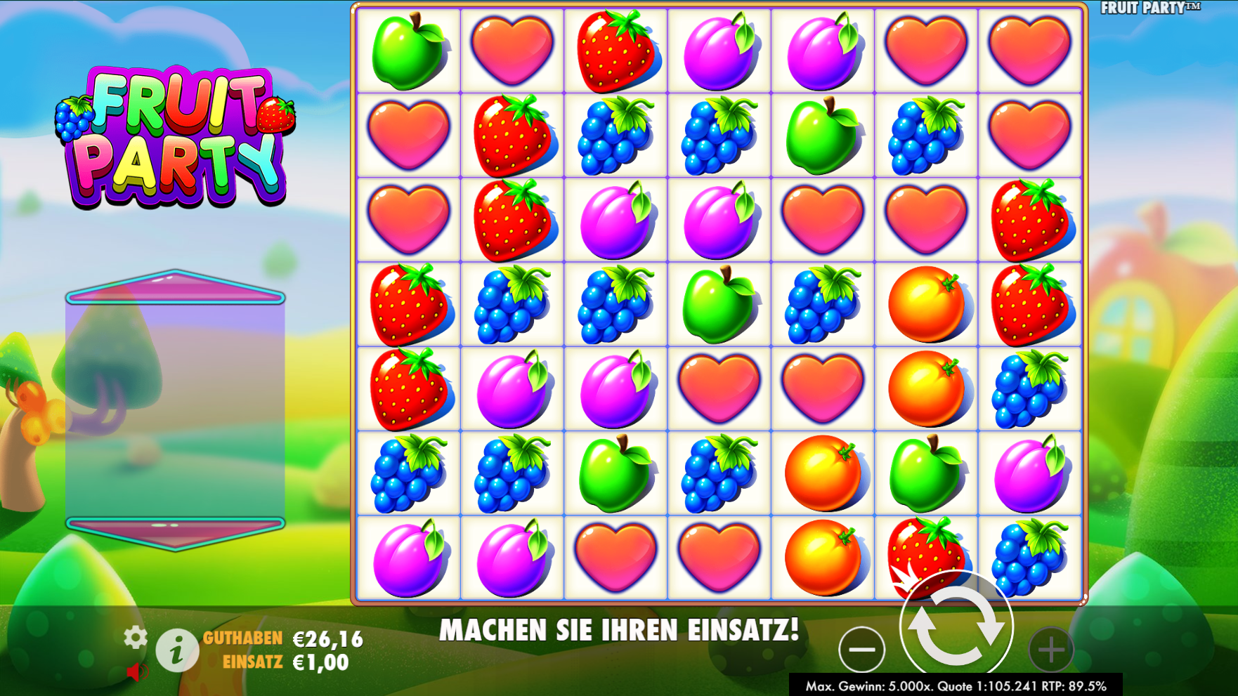 fruit party slot