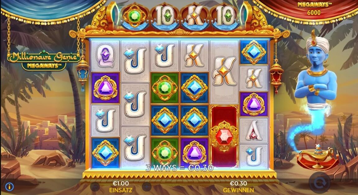 Millionaire Genie Megaways Slot